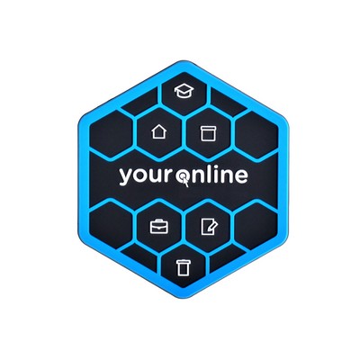 2D Custom Shape PVC Coasters